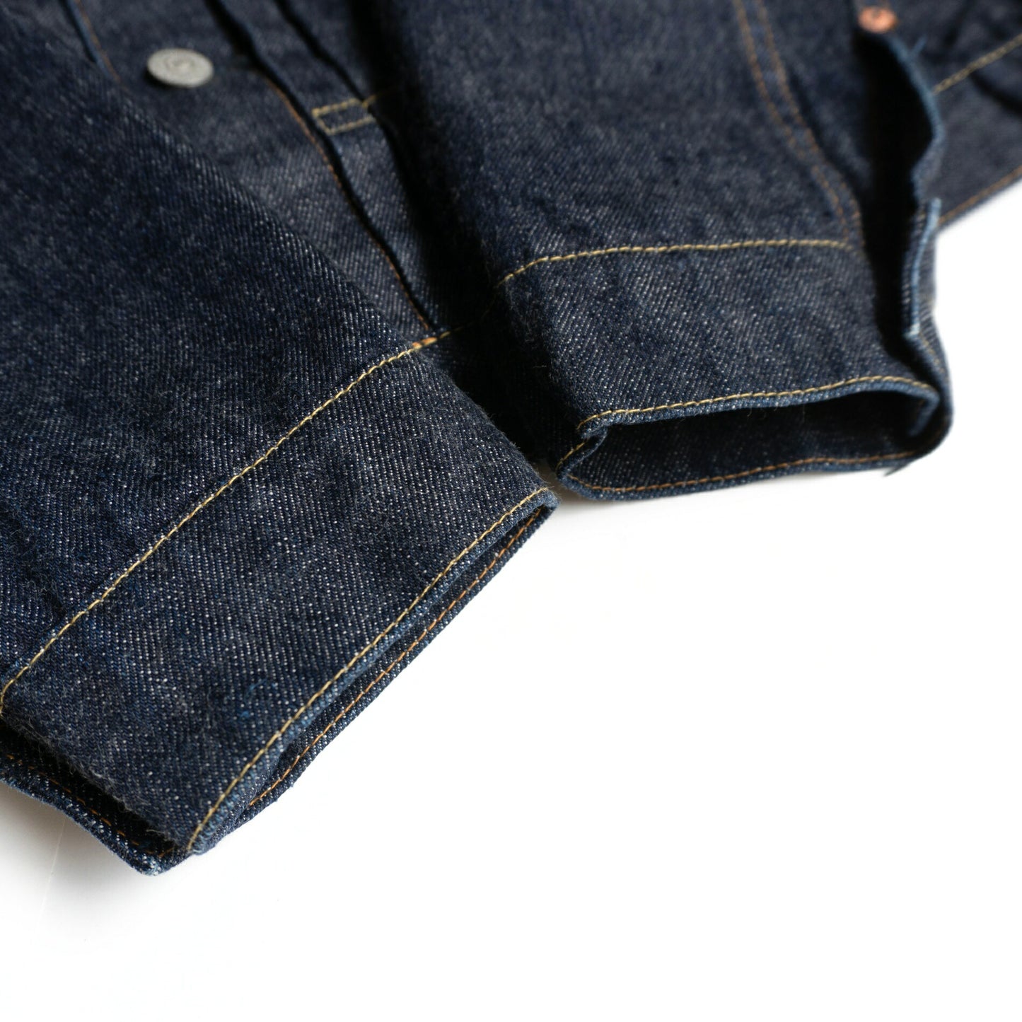 SUGAR CANE Dark Indigo 13oz 1936 Type 1 Denim Jacket Size 44