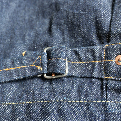 SUGAR CANE Dark Indigo 13oz 1936 Type 1 Denim Jacket Size 44