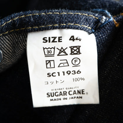 SUGAR CANE Dark Indigo 13oz 1936 Type 1 Denim Jacket Size 44