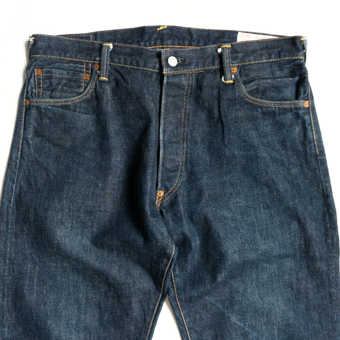 EVISU Dark Indigo Lot.2000 Seagull Jeans Size 36×35