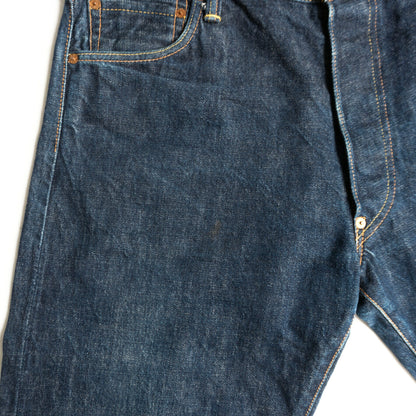 EVISU Dark Indigo Lot.2000 Seagull Jeans Size 36×35