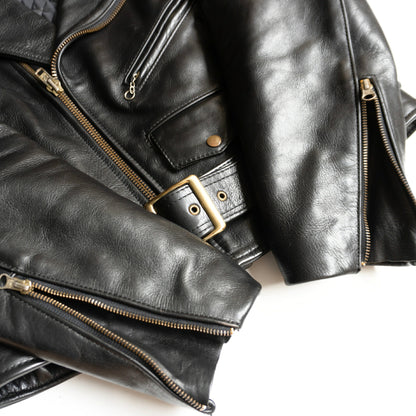 VANSON USA Made C2 Double Rider Leather Jacket Size 42