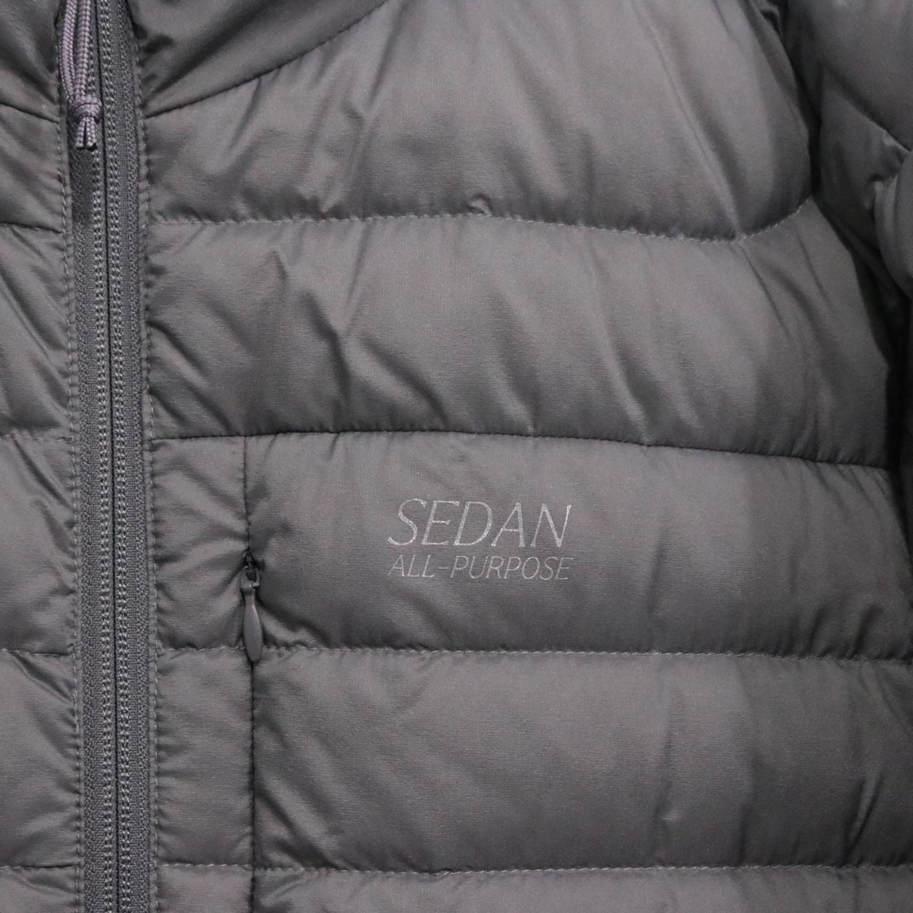 SEDAN ALL-PURPOSE 24AW Light Down Jacket Gray Size M