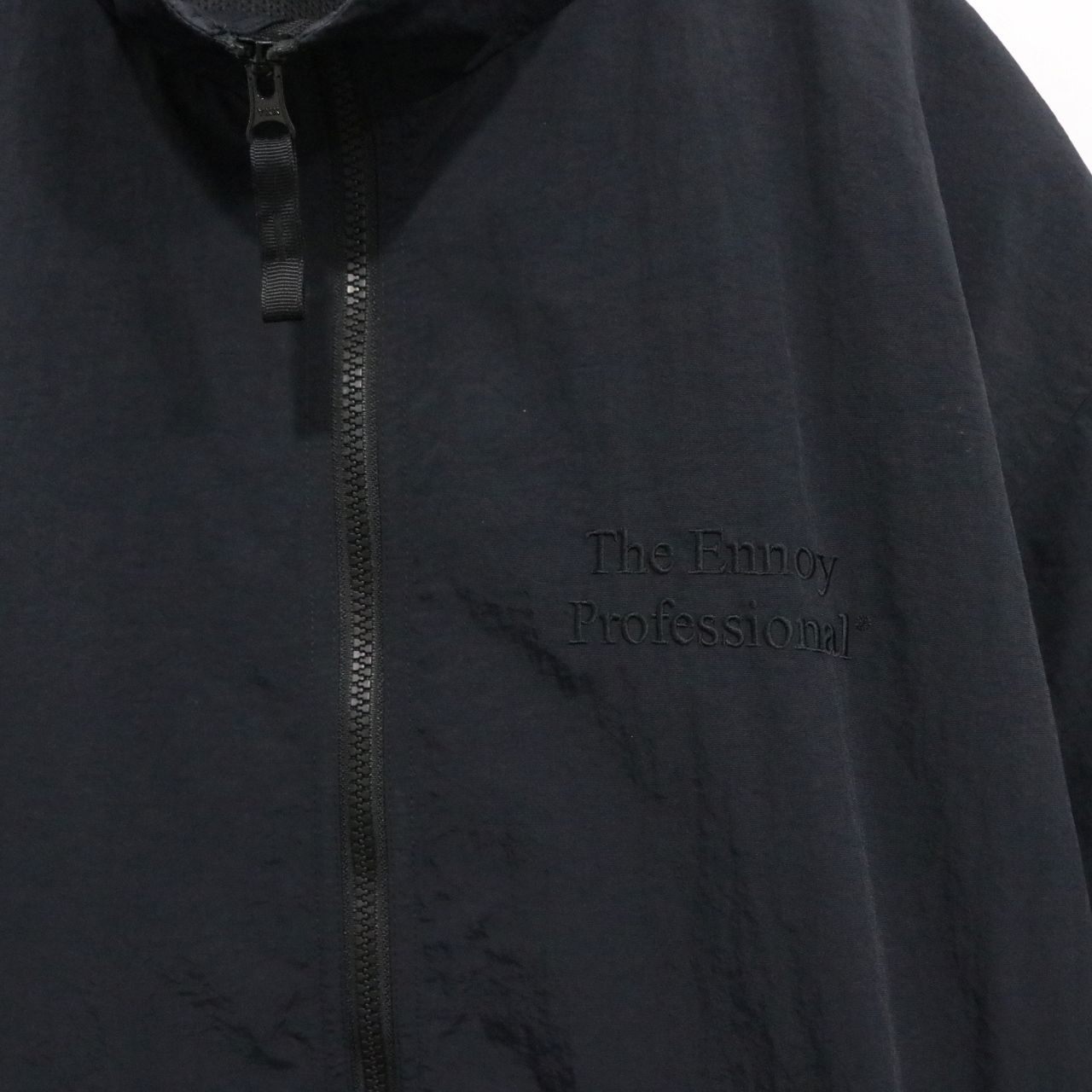 The Ennoy Professional 21AW Nylon Jacket Black Size L