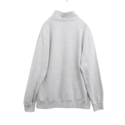CABARET POVAL Half-Zip Sweatshirt Gray Size XL