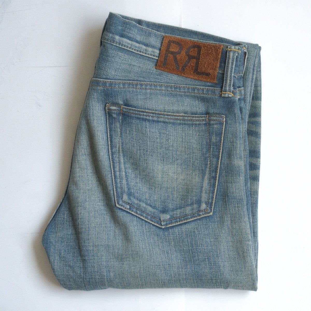 RRL Ridgway Wash Slim Fit Jeans Size 30×30