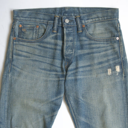 RRL Ridgway Wash Slim Fit Jeans Size 30×30