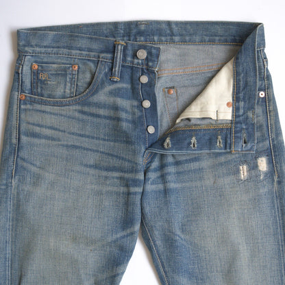 RRL Ridgway Wash Slim Fit Jeans Size 30×30