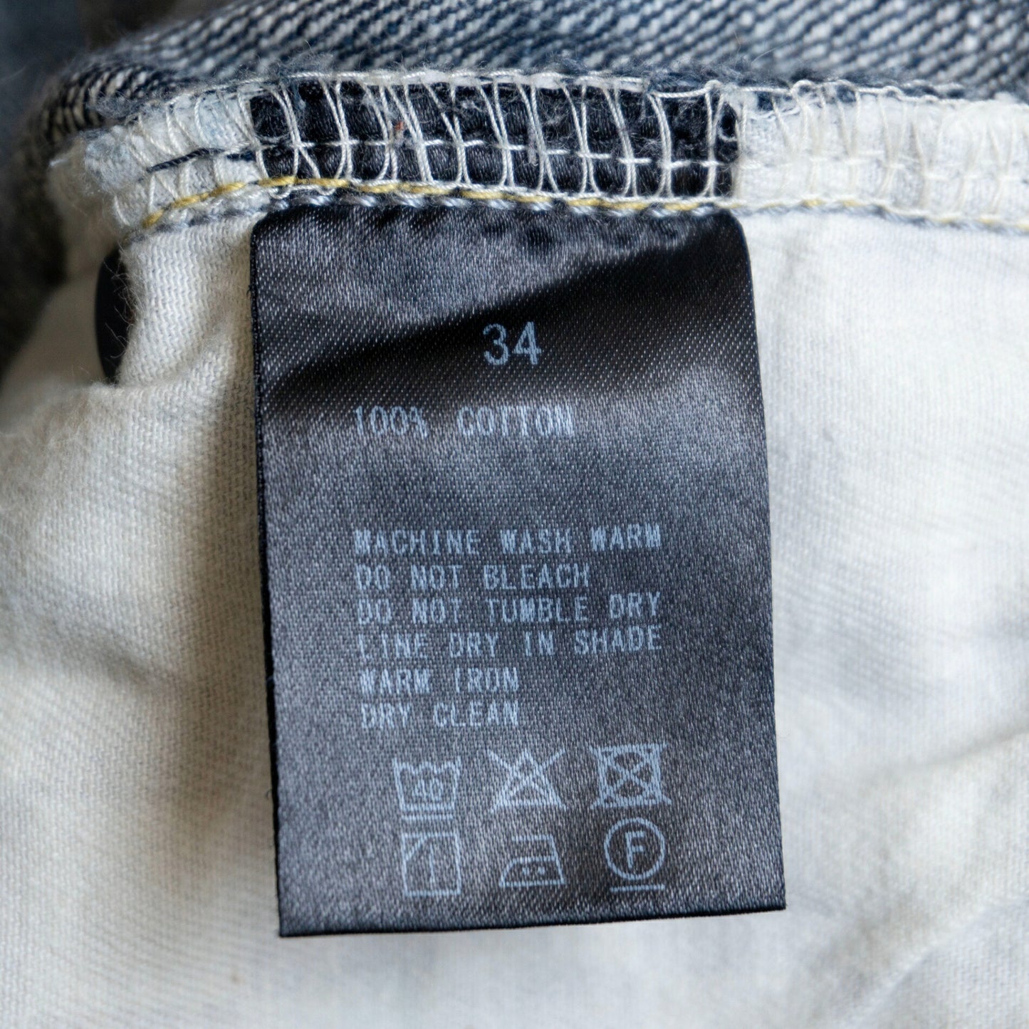trophy clothing Double Knee Denim Jeans Size 34