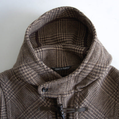 INVERTERE Mallalieus Glen Check Duffle Coat Size L