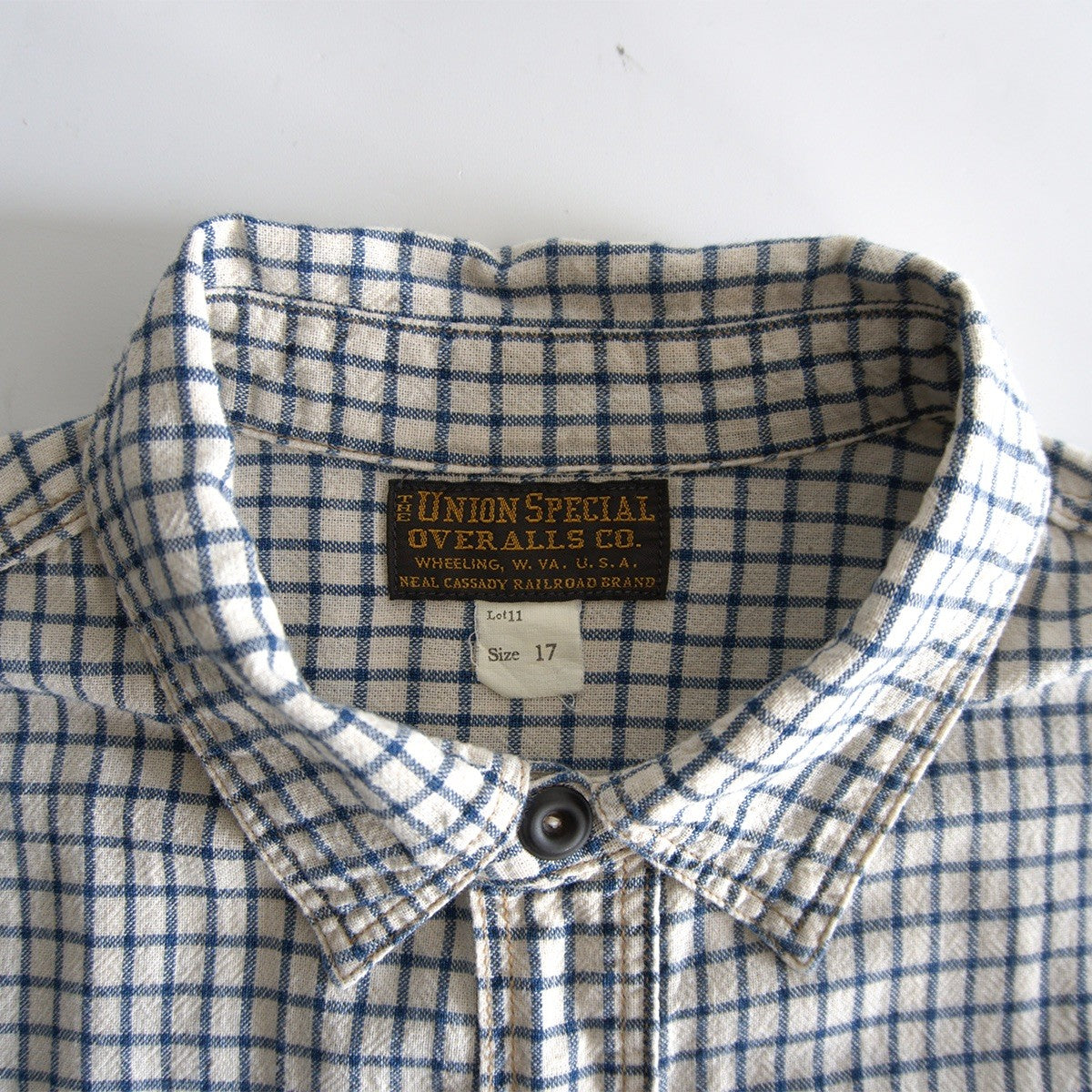 FREEWHEELERS UNION SPECIAL OVERALLS Neal Work Shirt Size 17