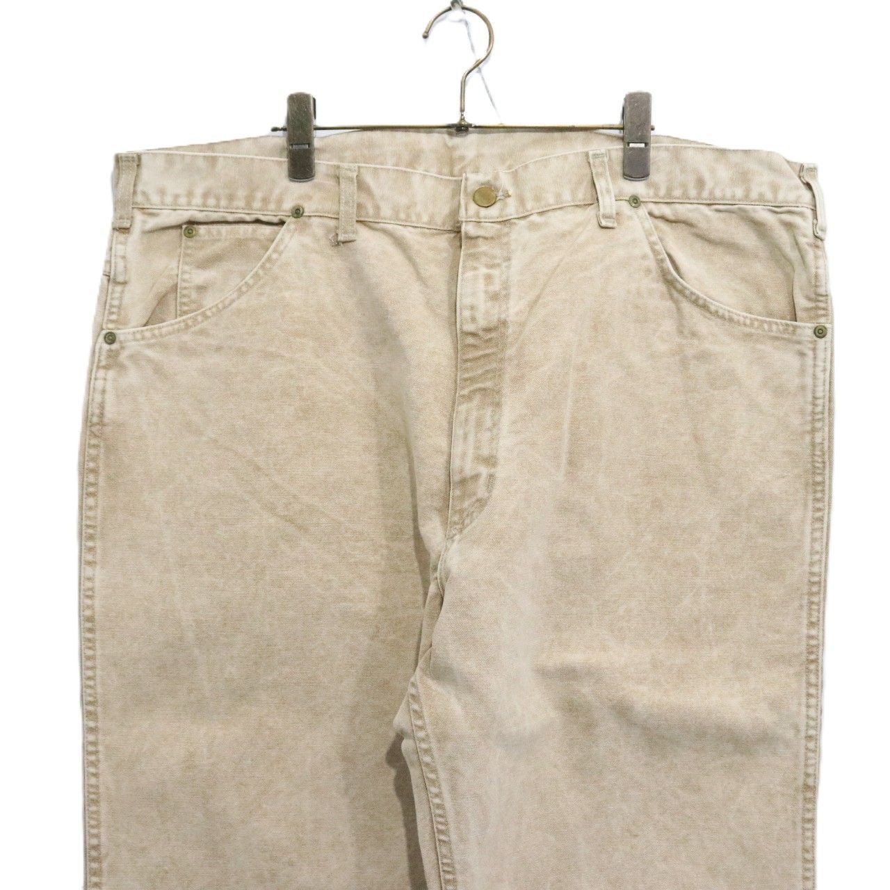 Carhartt 90s Acid Wash Relaxed Fit Jeans Beige Size W42 L32