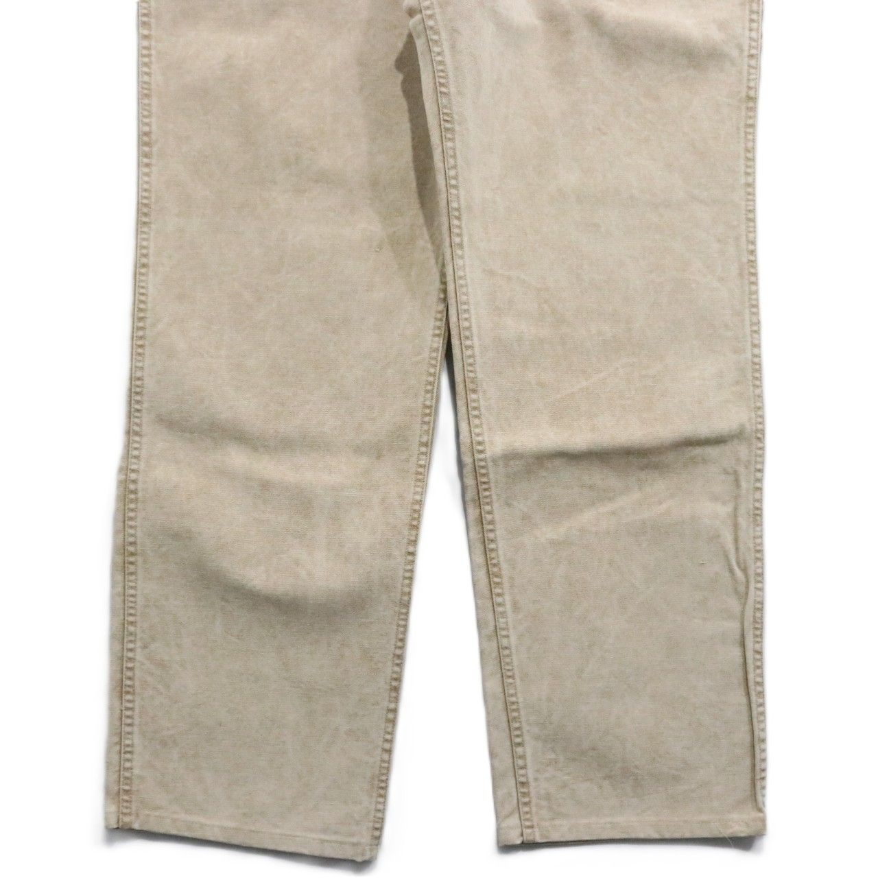 Carhartt 90s Acid Wash Relaxed Fit Jeans Beige Size W42 L32