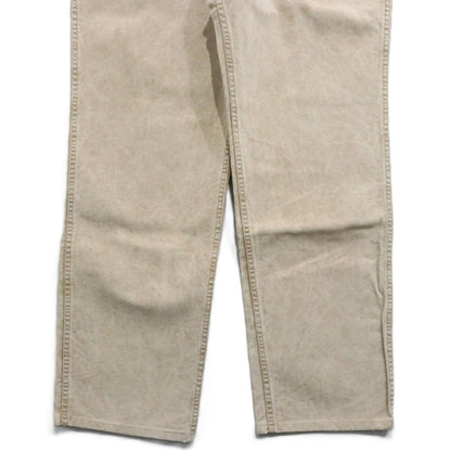 Carhartt 90s Acid Wash Relaxed Fit Jeans Beige Size W42 L32