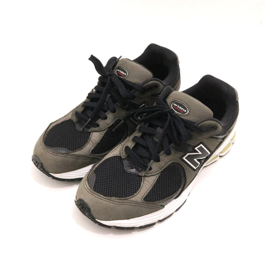 NEW BALANCE ML2002RB Sneakers Khaki Black Size 27.0cm