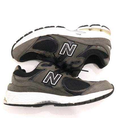 NEW BALANCE ML2002RB Sneakers Khaki Black Size 27.0cm