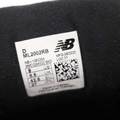 NEW BALANCE ML2002RB Sneakers Khaki Black Size 27.0cm