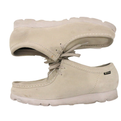 BEAMS x Clarks Wallabee GTX Suede Boots Beige Size 26.5cm