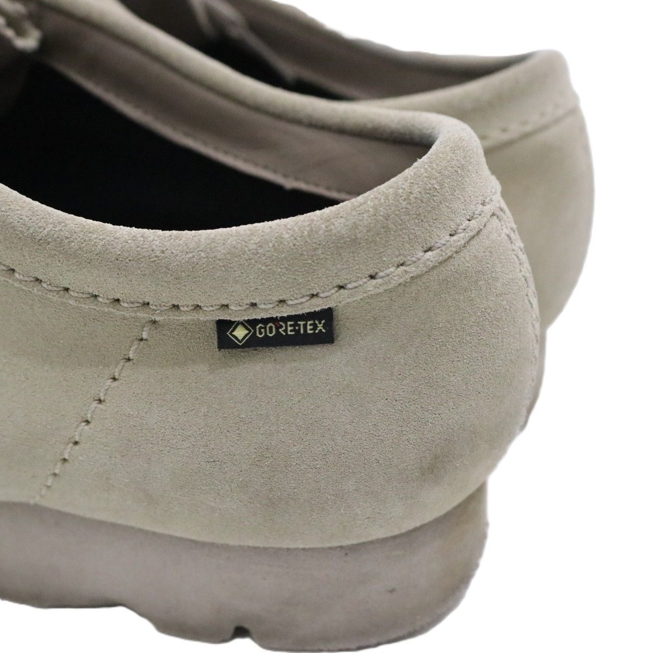 BEAMS x Clarks Wallabee GTX Suede Boots Beige Size 26.5cm
