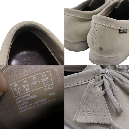 BEAMS x Clarks Wallabee GTX Suede Boots Beige Size 26.5cm