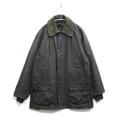 Barbour 90s Vintage Bedale Waxed Jacket Green Size 34