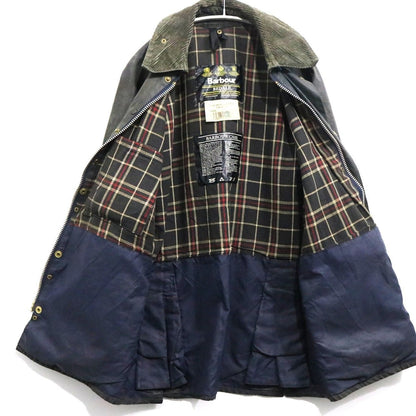 Barbour 90s Vintage Bedale Waxed Jacket Green Size 34