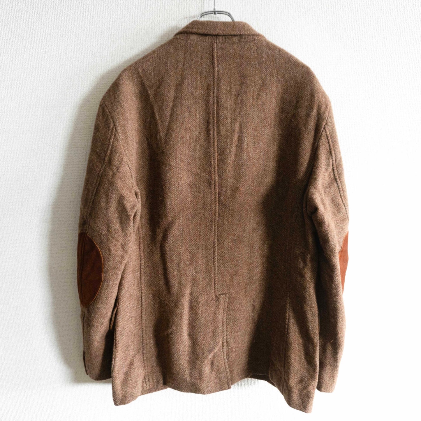 POLO RALPH LAUREN Wool Tweed Elbow Patch Blazer Size L