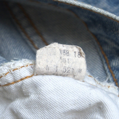 LEVI'S 80s 501 Selvedge Made in USA Jeans Size 34×34