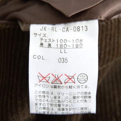 POLO RALPH LAUREN Corduroy Jacket w/ Elbow Patch Size LL