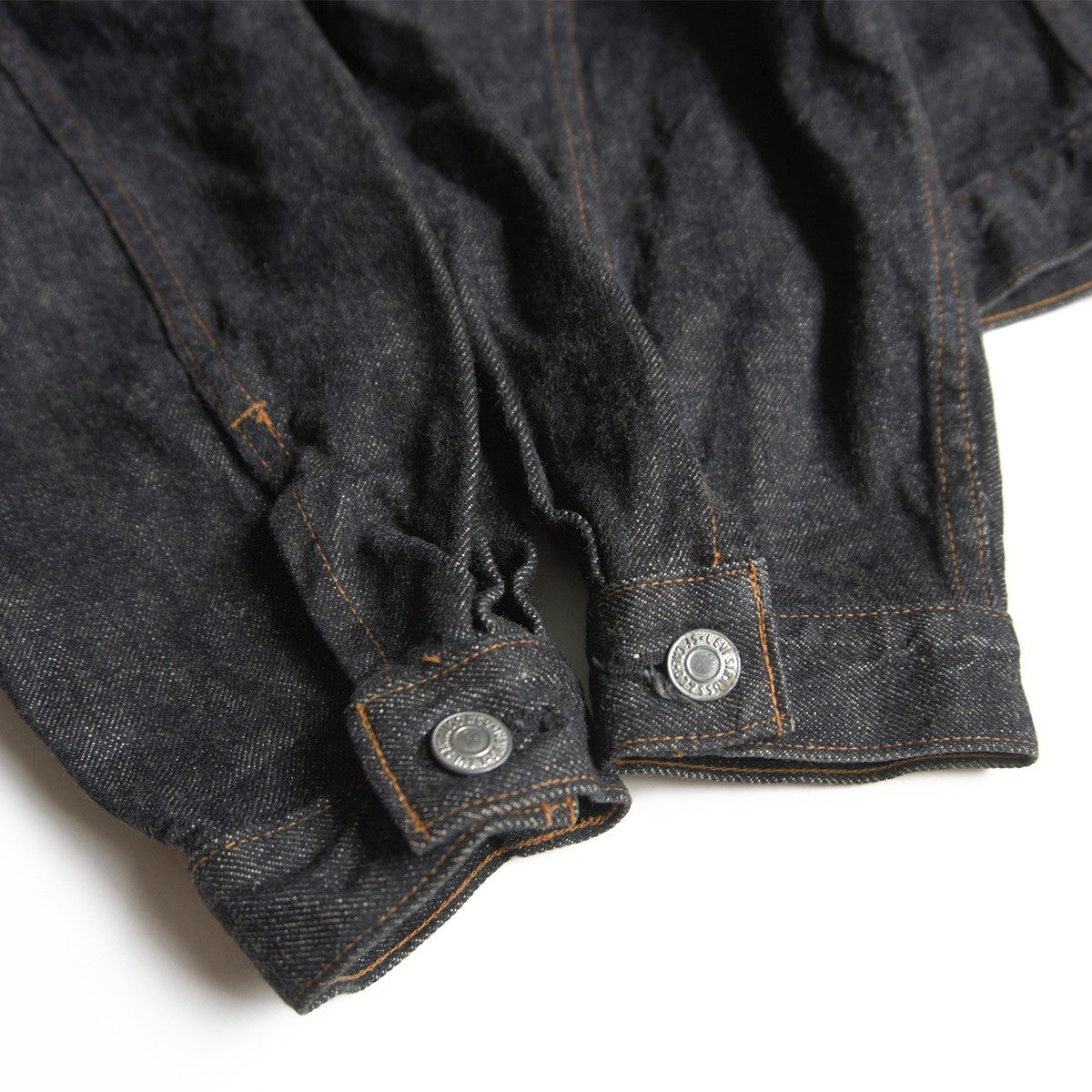 LEVI'S 80s 70649-0259 Pre-dyed Black Denim Jacket Size L