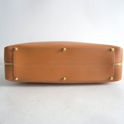 OBA SEIHO Brown Leather Overnight Briefcase Size ONE SIZE