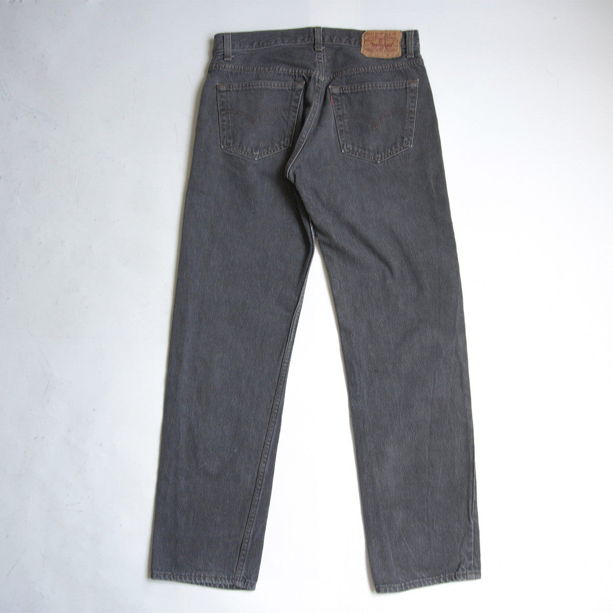 LEVI'S 80s 501 Garment-Dyed Black Jeans Size 32×32