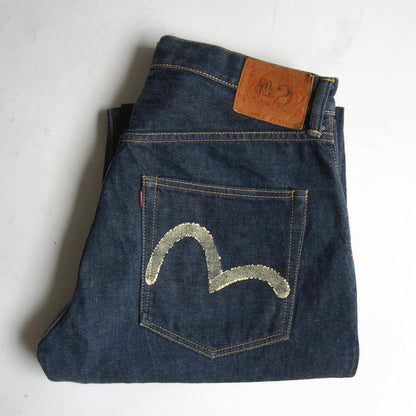 EVISU LOT.2001 Dark Indigo Jeans Size 33×35