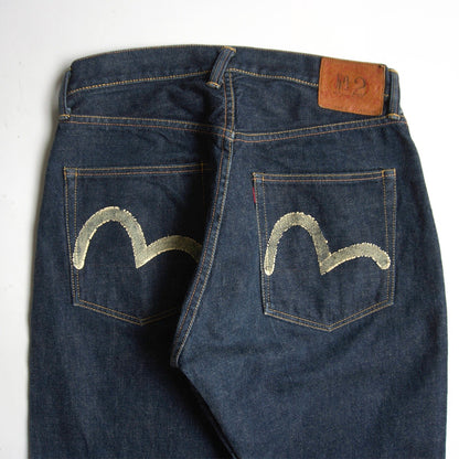 EVISU LOT.2001 Dark Indigo Jeans Size 33×35