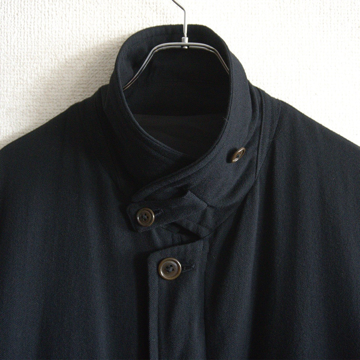 Y's for men 90s Melton Wool Balmacaan Coat Size L
