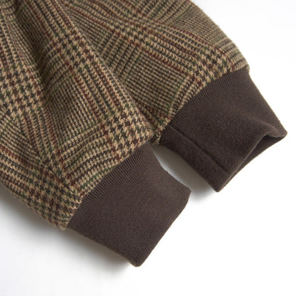 BARACUTA G9 MOON Tweed Harrington Jacket Wool Size 42