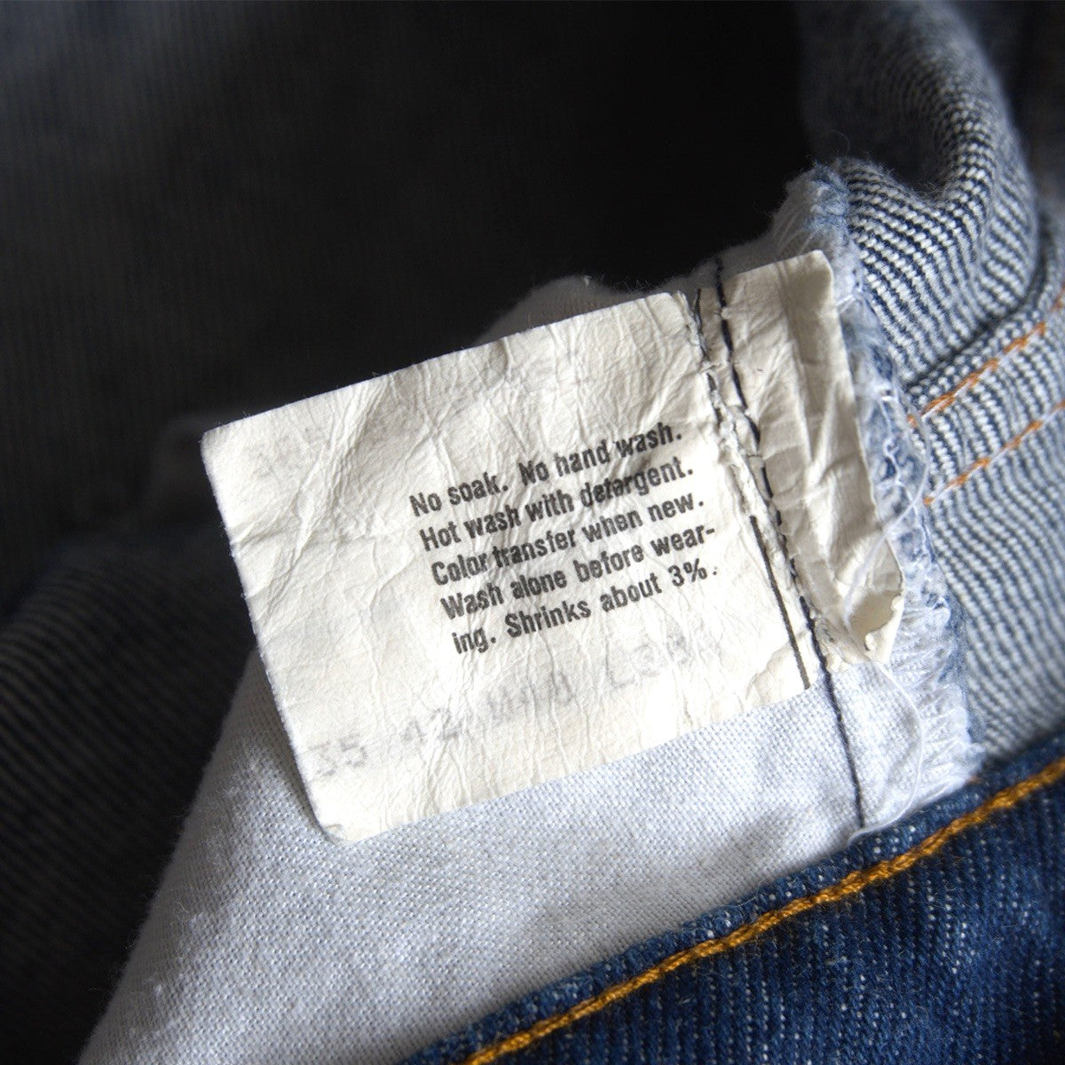 LEVI'S 80s 505 Denim Jeans USA Made Size 40×30