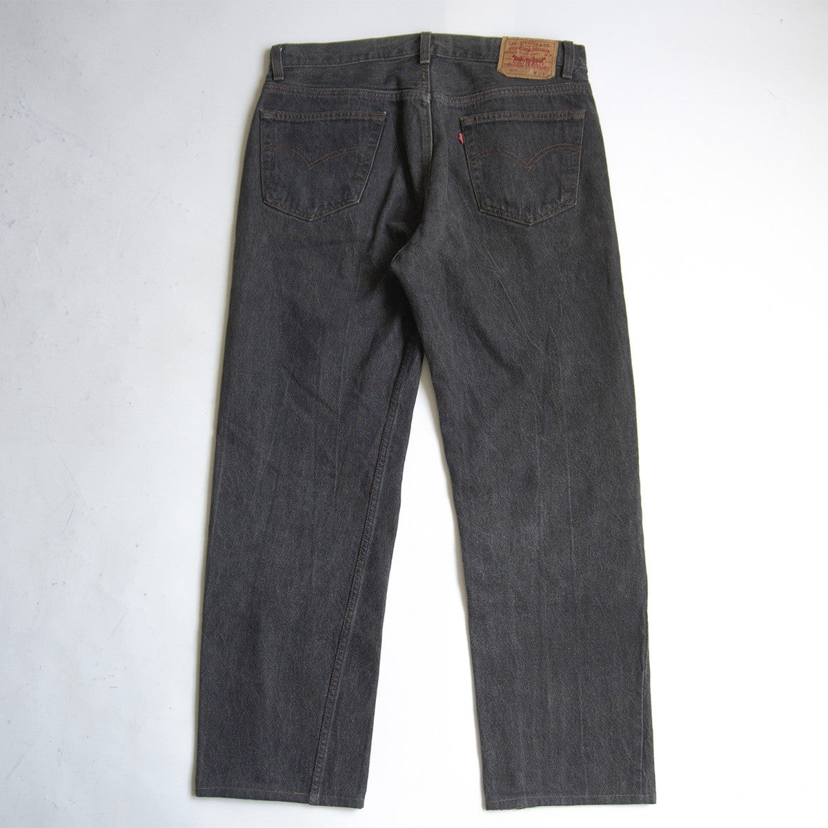 LEVI'S 80s 501 Pre-dyed Black Made in USA Jeans Size 36×36