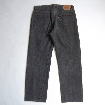 LEVI'S 80s 501 Pre-dyed Black Made in USA Jeans Size 36×36