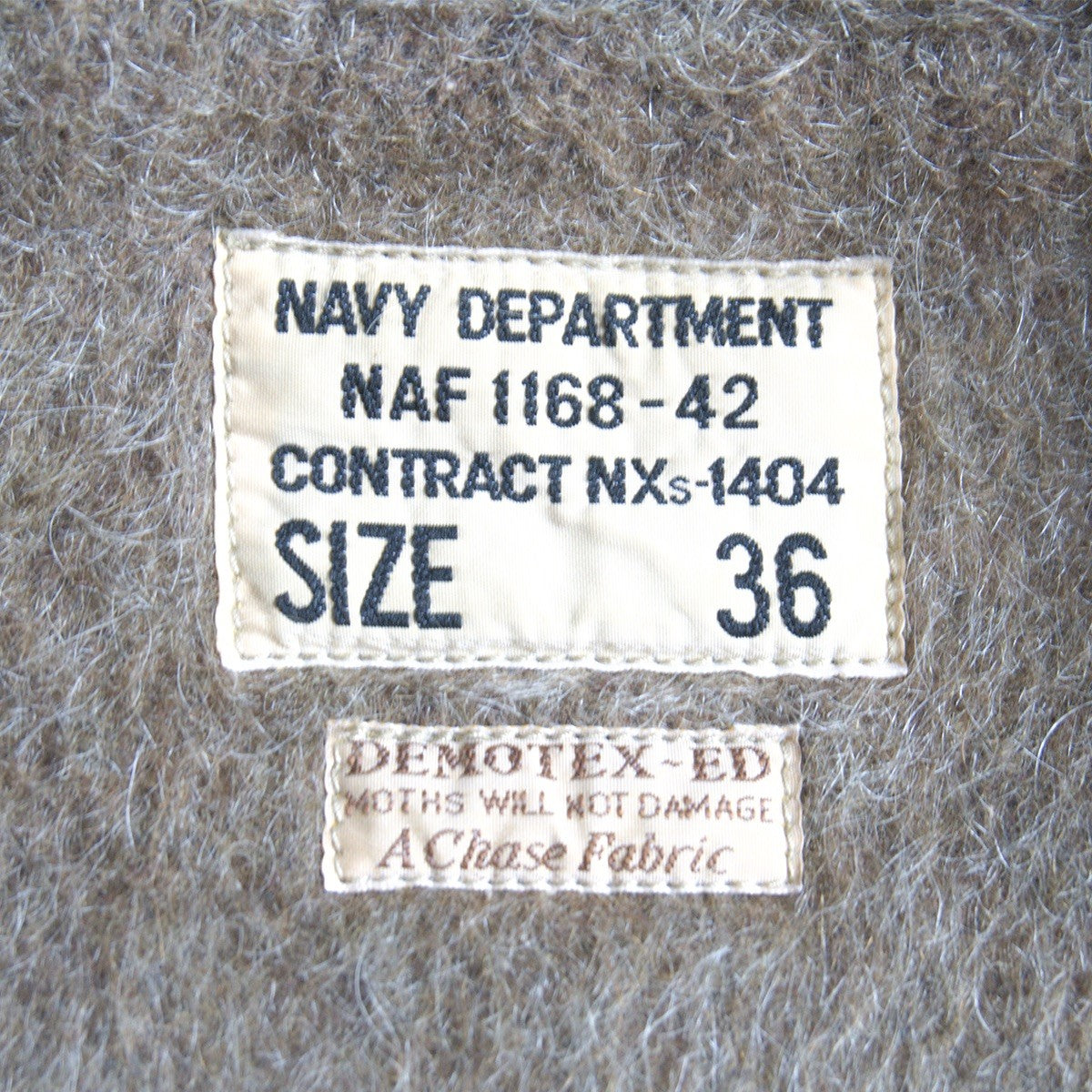 DEMOTEX Buzz Rickson's Tanker Jacket Wool Lined Size M