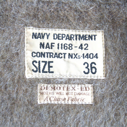 DEMOTEX Buzz Rickson's Tanker Jacket Wool Lined Size M