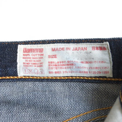 EVISU Dark Indigo Lot.2000 Seagull Jeans Size 34×32
