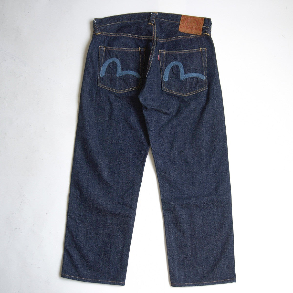 EVISU Dark Indigo Lot.2000 Seagull Jeans Size 34×32