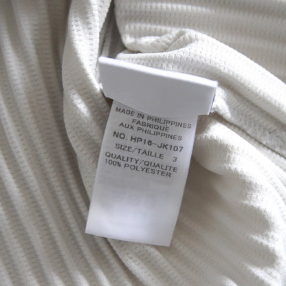 HOMME PLISSE ISSEY MIYAKE Pleated Wide Light Gray Size 3