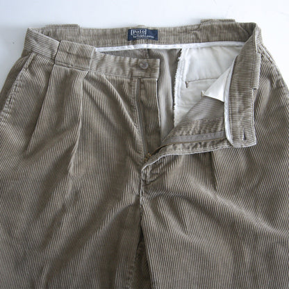 USA 80s Polo Ralph Lauren Thick Wale Corduroy Pants Size 34