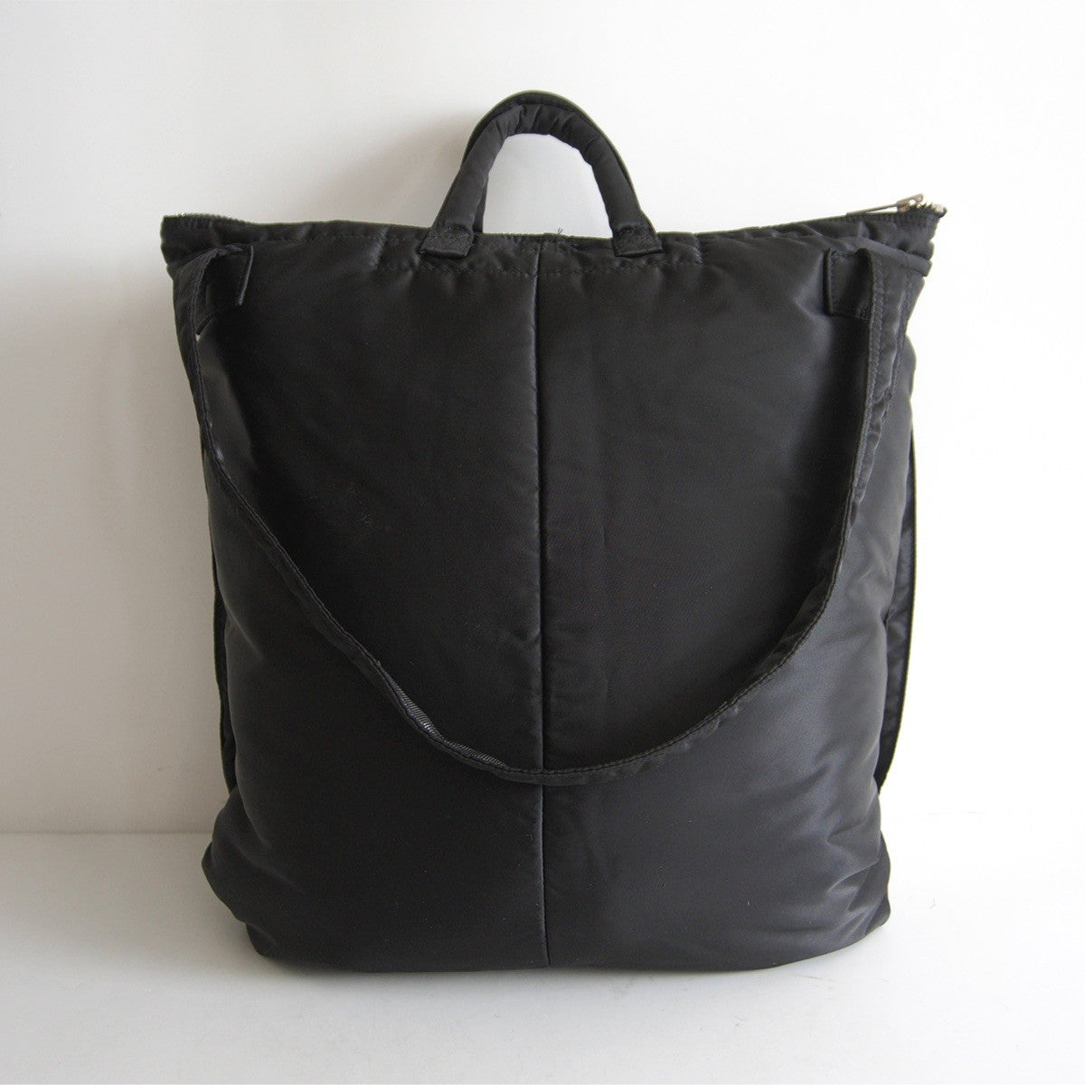 TANKER BAG Porter Black 2-Way Nylon Helmet Bag Size ONE SIZE