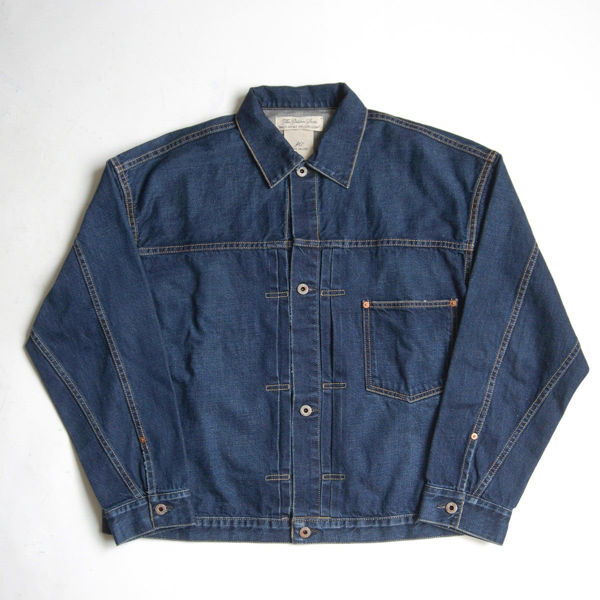 REMI RELIEF 506 1st Type War Model Dark Denim Jacket Size L