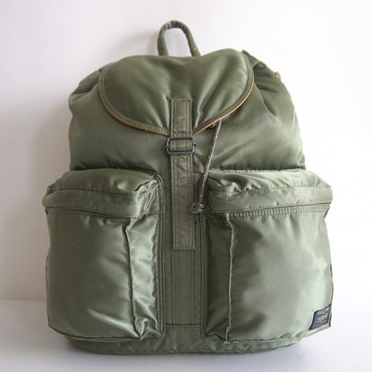 PORTER Tanker Sage Green Nylon Backpack Size ONE SIZE
