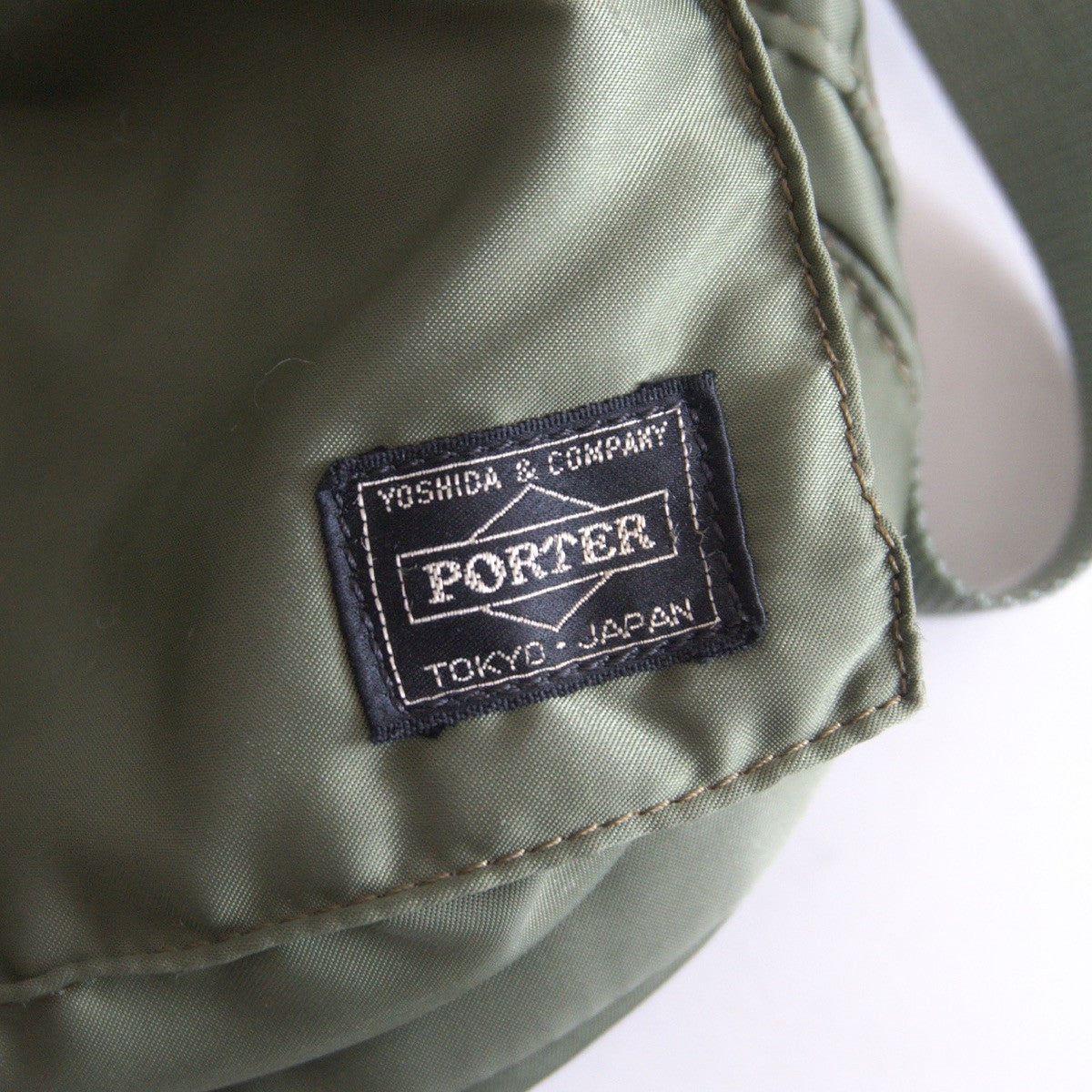 PORTER Tanker Sage Green Nylon Backpack Size ONE SIZE