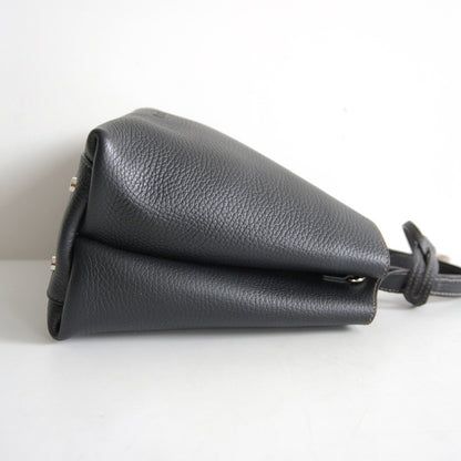 TOD'S T Timeless 2-Way Leather Mini Bag Black Size ONE SIZE